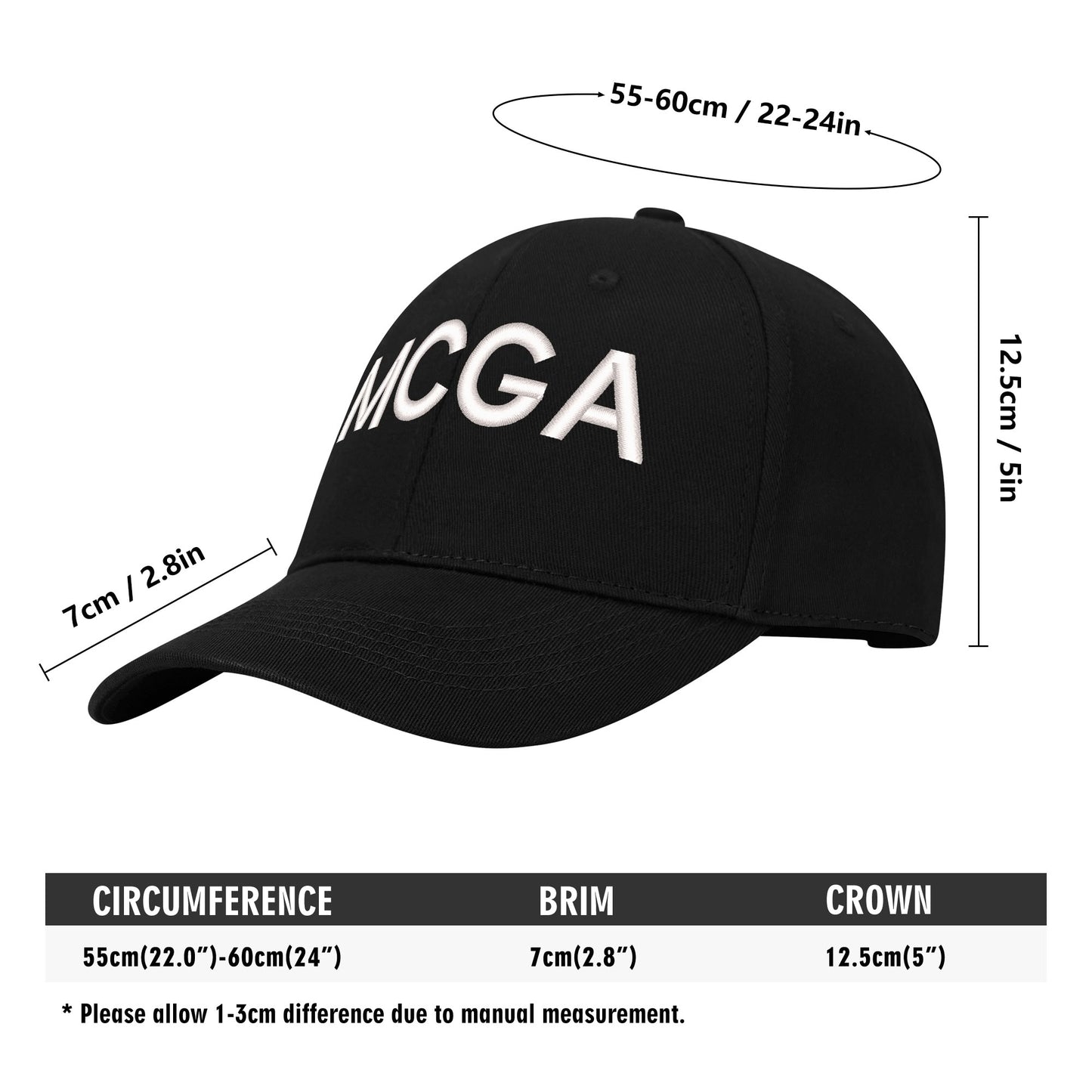 MCGA Hat - Embroidered - Make Canada Great Again Hat