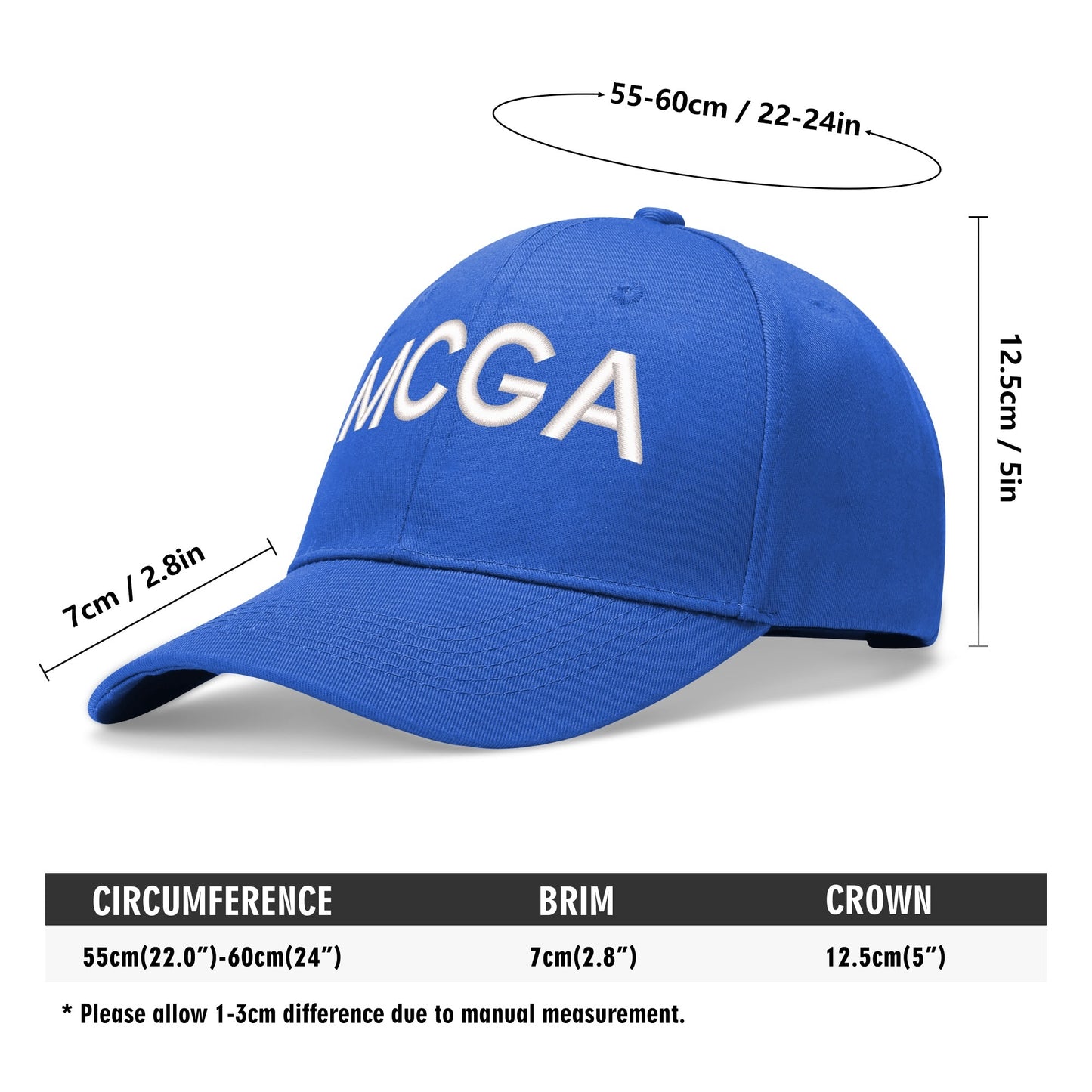 MCGA Hat - Embroidered - Make Canada Great Again Hat