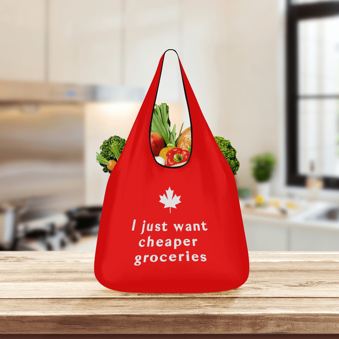I just want Cheaper Groceries - 3 Pack of Grocery Bags