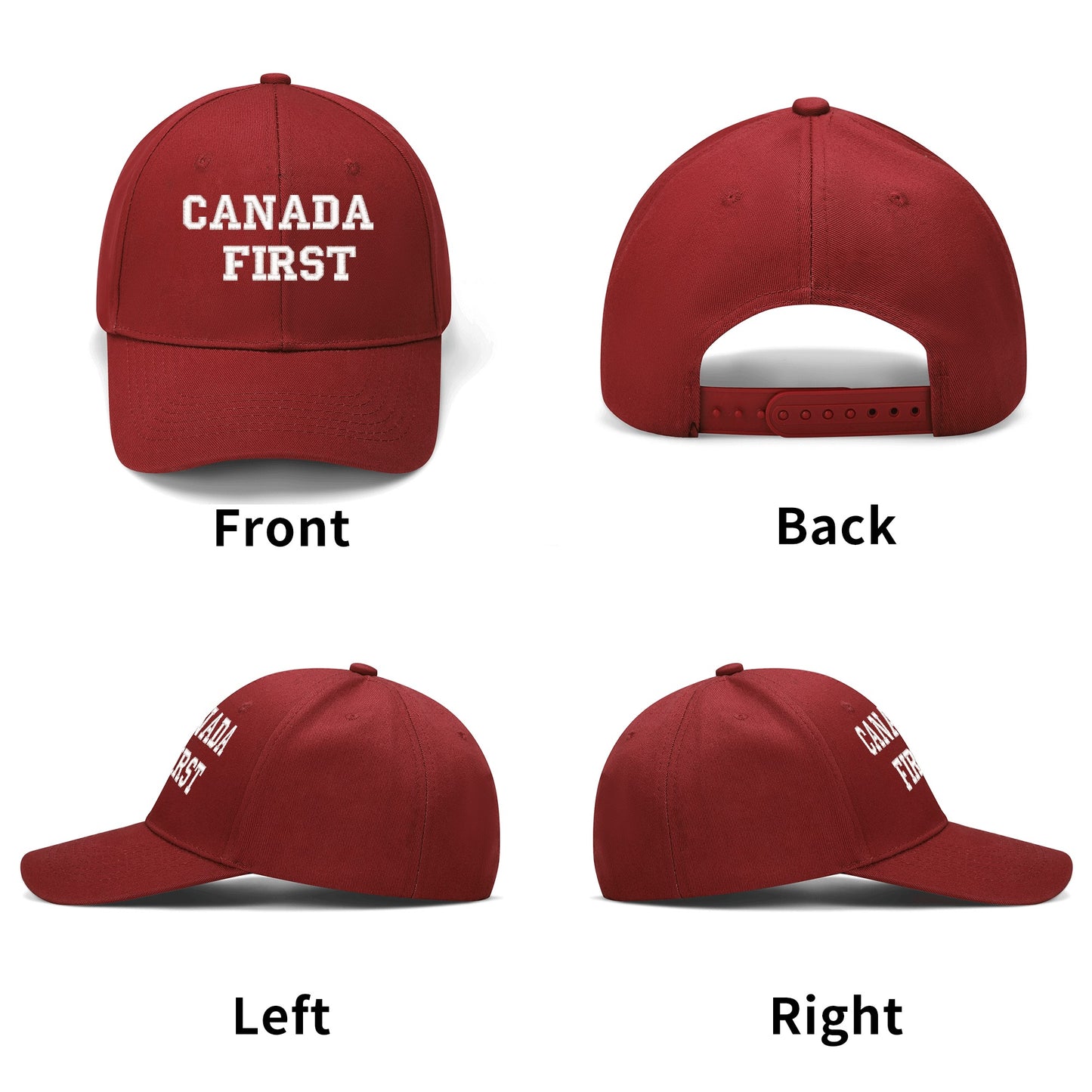Canada First Hat - Embroidered