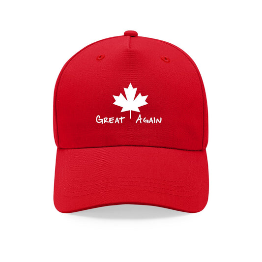 Maple Leaf Great Again Hat  - Printed